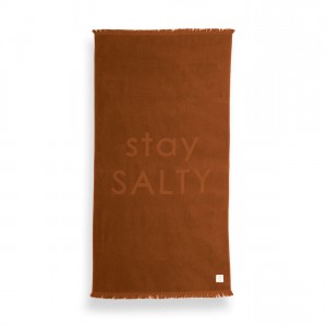 Πετσέτα Θαλάσσης Stay Salty Gold 90X170 Nef-Nef