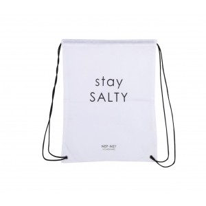 Τσάντα Θαλάσσης Stay Salty White 38X46 Nef-Nef