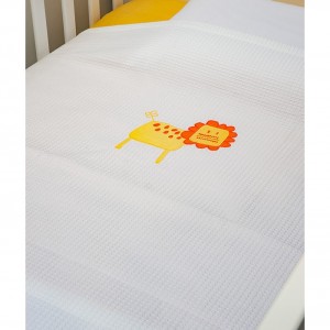 Baby Oliver des.470 Κουβέρτα Πικέ Αγκαλιάς 80x100