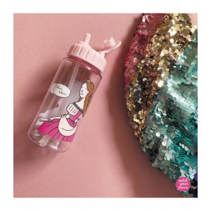 Διάφανο Παγούρι Με Αποσπώμενο Καλαμάκι 0,35 L Princess Petit Jour Paris