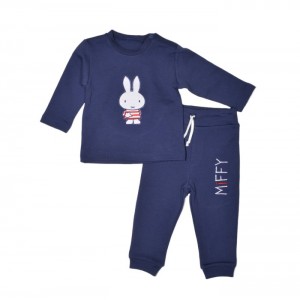 Miffy Des.61 Σετ Φόρμας 2τ Μπλε Σκούρο 12 Mηνών/80cm