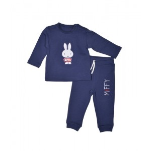 Σετ Φόρμας 2Τμχ Μπλε 9 Mηνών 74Cm Des.61 Miffy