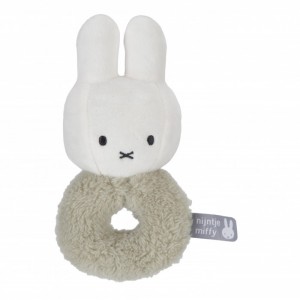 Miffy Fluffy Λούτρινη Κουδουνίστρα Μέντα