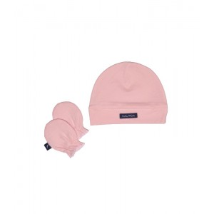 Σετ Σκουφάκι & 2 Γαντάκια Σομόν Des.14 Nautica