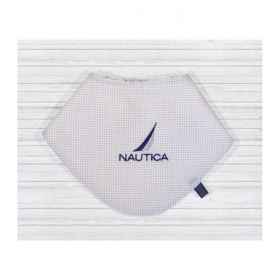 Σαλιάρα Μπαντάνα Μπεζ 26X26 Des.924 Nautica Σαλιάρα Μπαντάνα Μπεζ 26X26 Des.924 Nautica