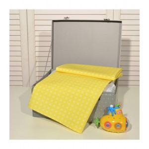 Oliver Baby Des.192 Πάνα Εμπριμέ με στρίφωμα 75x75 100% Βαμβάκι