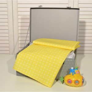 Oliver Baby Des.192 Πάνα Εμπριμέ με στρίφωμα 75x75 100% Βαμβάκι