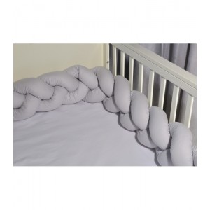 Πλεξούδα Τριπλή Βαμβακερή Γκρι 20X200 Des. 315 Oliver Baby