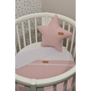 Καλοκαιρινή Κουβέρτα Διπλής Όψης Σάπιο Μήλο 75X95 Des. 402 Oliver Baby