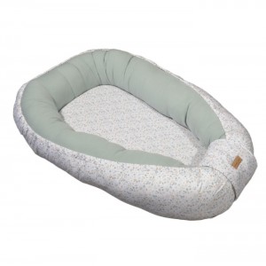 Φωλιά Διπλής Όψης Μέντα 75X110 Des. 403 Oliver Baby