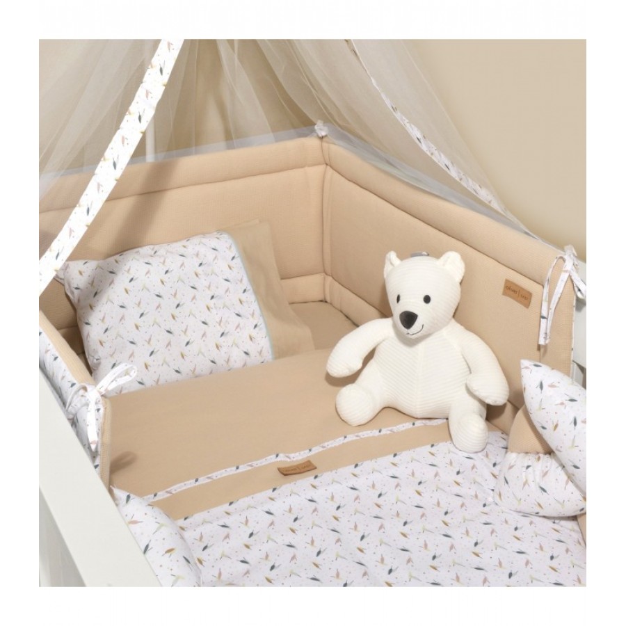 Πάντα Διπλής Όψης Μπεζ 34X210 Des. 404 Oliver Baby