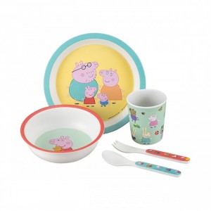 ΣΕΤ ΔΩΡΟΥ 5 ΤΕΜΑΧΙΩΝ PEPPA PIG PETIT JOUR PARIS