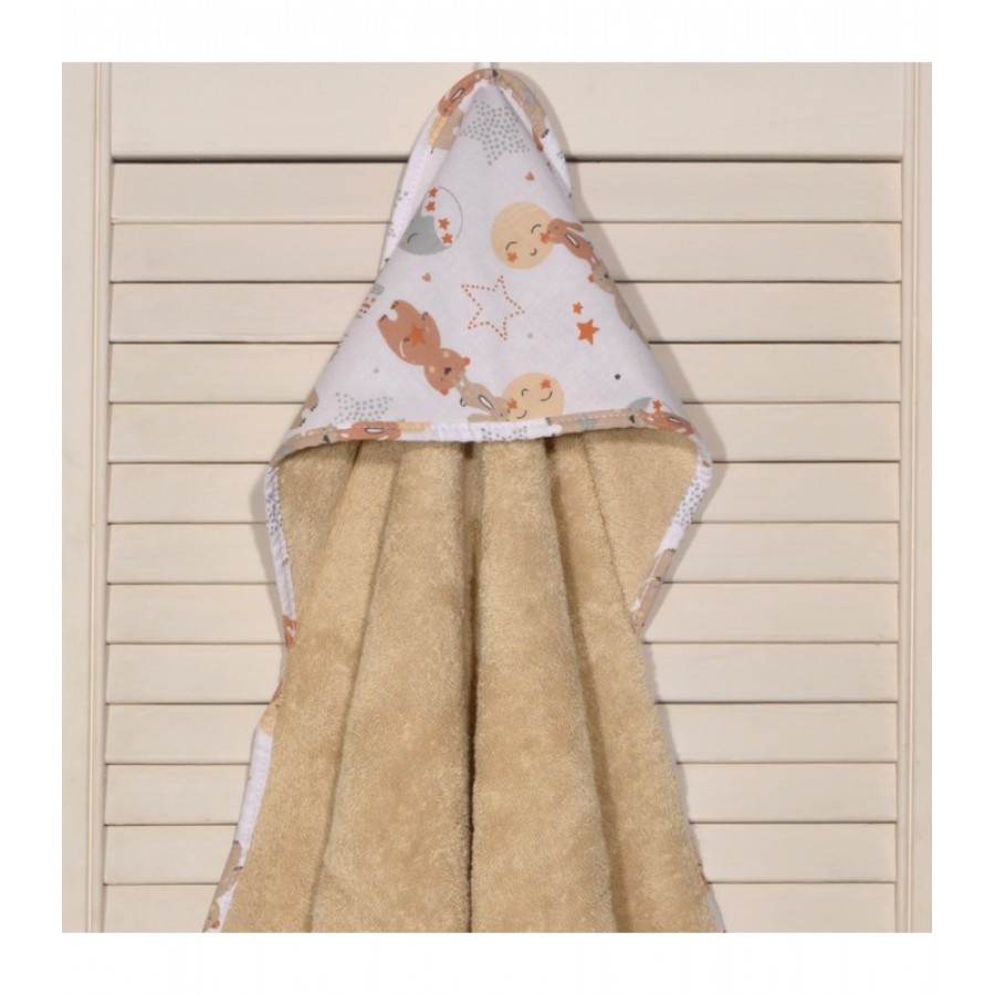 Κάπα Μπεζ 75X75 Des. 410-1 Oliver Baby