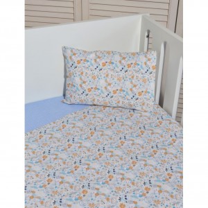 Oliver Baby Σχέδιο 200 σεντόνια κούνιας 100% βαμβάκι - 3 τεμ 110χ160