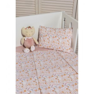 Σεντόνια Λίκνου 110X160 Des. Oliver Baby