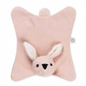 Πανάκι παρηγοριάς ANIKA ROSE RABBIT  από 100% οργανικό βαμβάκι