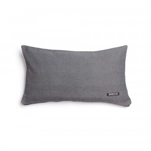 Διακοσμητική Μαξιλαροθήκη Atheras Jacquard Μαύρο/Ασημί Classic 30X50 Aslanis Home