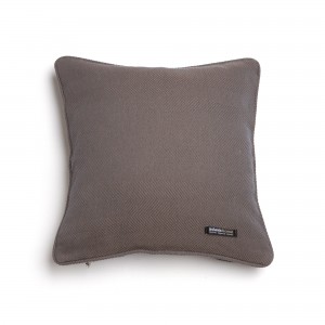 Διακοσμητική Μαξιλαροθήκη Atheras Jacquard Μπρονζέ Ραφή Γκάνς 45X45 Aslanis Home