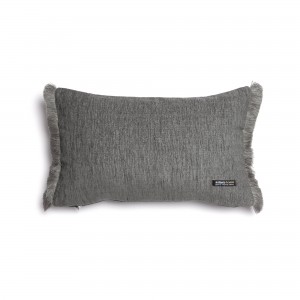 Διακοσμητική Μαξιλαροθήκη Four Seasons Chenille Γραφίτης Trimming 30X50 Aslanis Home