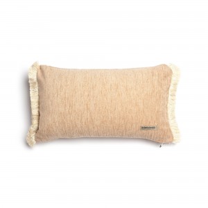 Διακοσμητική Μαξιλαροθήκη Four Seasons Chenille Μπεζ Trimming 30X50 Aslanis Home