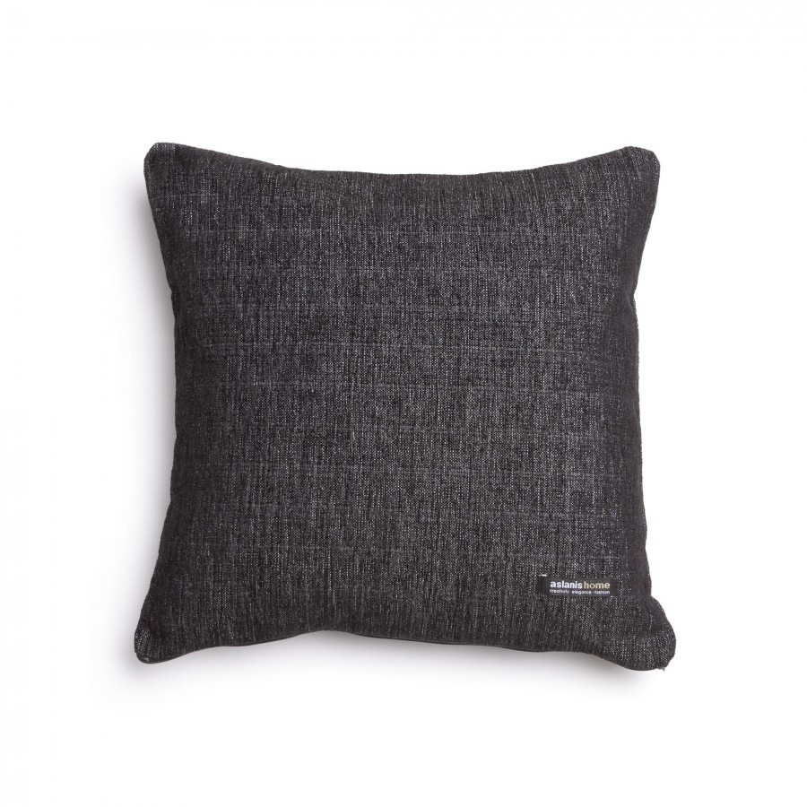 Διακοσμητική Μαξιλαροθήκη Four Seasons Chenille Μπεζ/Καφέ Classic 45X45 Aslanis Home