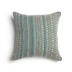 Διακοσμητική Μαξιλαροθήκη Olympos Chenille Jacquard Βεραμάν/Μπεζ Classic 45X45 Aslanis Home