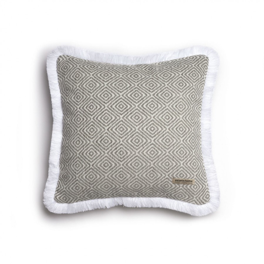 Διακοσμητική Μαξιλαροθήκη Panion Chenille Jacquard Γκρι/Ζαχαρί ΔΙΑΚΟΣΜΗΤΙΚΗ ΜΑΞΙΛΑΡΟΘΗΚΗ ΡΑΝΙΟΝ 1ΤΕΜ ΓΚΡΙ/ΖΑΧΑΡΙ (8 ) 30Χ50CΜ ΣΕΝΙΛ ΖΑΚΑΡ ΑSLΑΝΙS ΗΟΜΕ 30X50 Aslanis Home