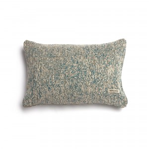 Διακοσμητική Μαξιλαροθήκη Parnassos Chenille Jacquard Βεραμάν/Εκρού Classic 30X50 Aslanis Home