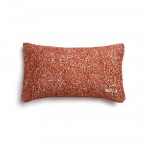Διακοσμητική Μαξιλαροθήκη Parnassos Chenille Jacquard Εκάι/Μπεζ Classic 30X50 Aslanis Home