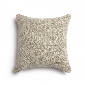 Διακοσμητική Μαξιλαροθήκη Parnassos Chenille Jacquard Άμμου Classic 45X45 Aslanis Home