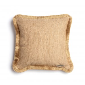 Διακοσμητική Μαξιλαροθήκη Four Seasons Chenille Σαχαρα Trimming 60X60 Aslanis Home