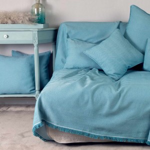 Ριχτάρι Διθέσιου Καναπέ Atheras Jacquard Βεραμάν 180X250 Aslanis Home