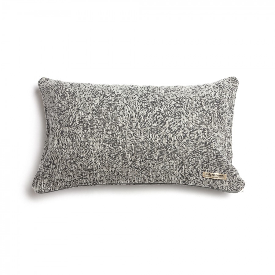Ριχτάρι Τετραθέσιου Καναπέ Ismaros Chenille Jacquard Λαδί/Μπεζ 180X350 Aslanis Home
