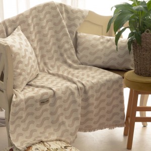 Ριχτάρι Διθέσιου Καναπέ Pinovo Penie Εκρού/Άμμου 180X250 Aslanis Home