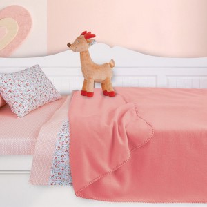 DAS BABY ΚΟΥΒΕΡΤΑ FLEECE 6307 110X150 RELAX ΠΟΡΤΟΚΑΛΙ