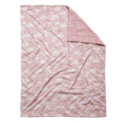 Das Baby Κουβέρτα Fleece 75X100 Relax 4902 Ροζ