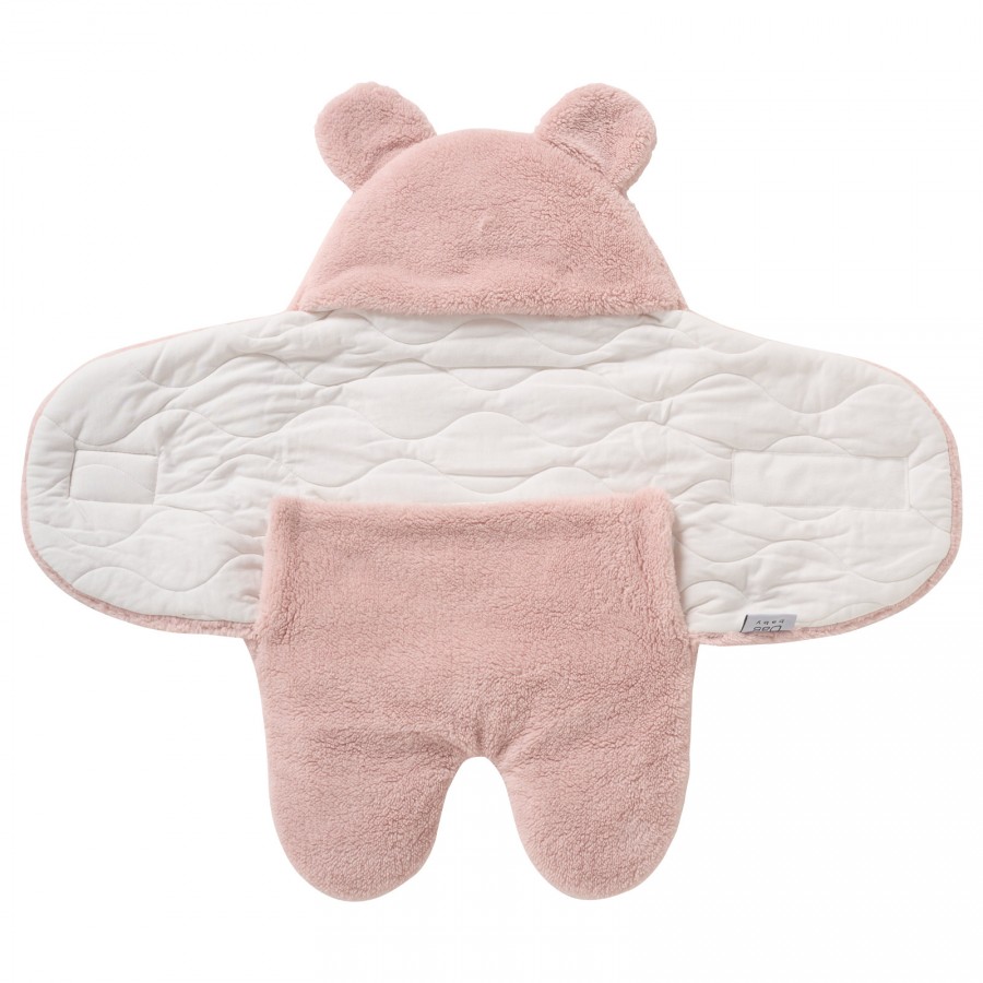 Das Baby Υπνοσακος Fleece 80X85 Relax 4910 Ροζ