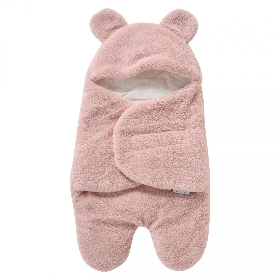 Das Baby Υπνοσακος Fleece 80X85 Relax 4910 Ροζ