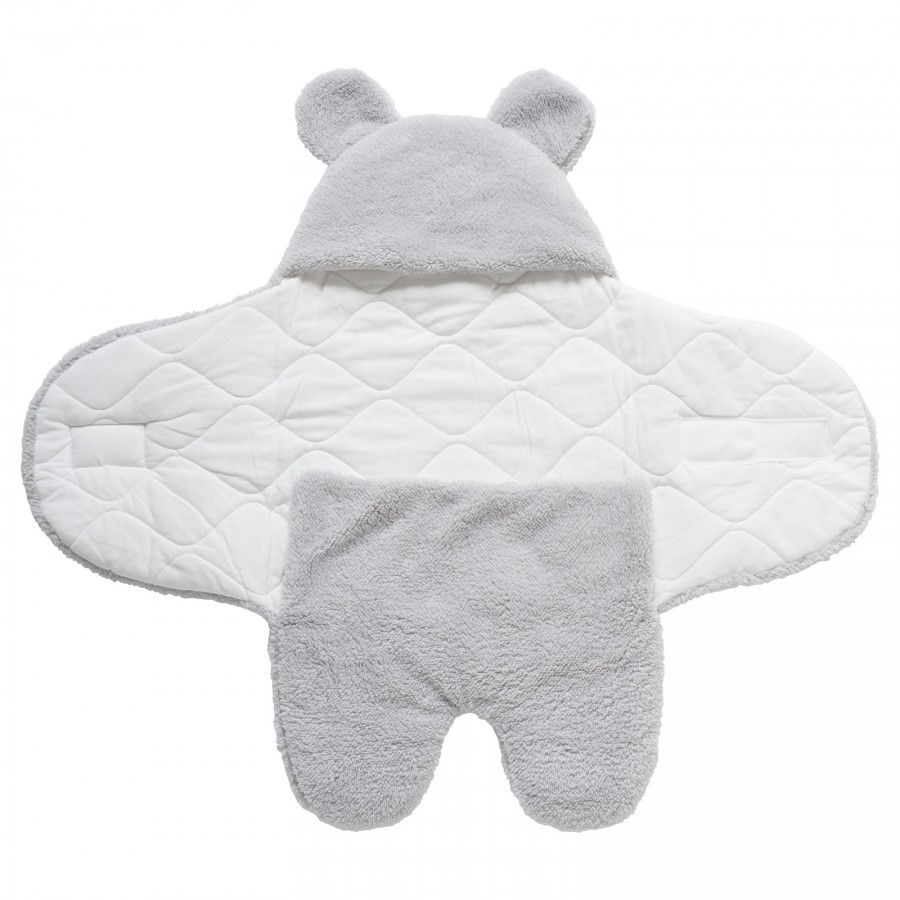 DAS BABY ΥΠΝΟΣΑΚΟΣ FLEECE 80X85 RELAX 4911 GREY