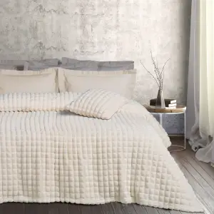 Das Home Κουβέρτα Fleece 220Χ240 1356 Ιβουάρ