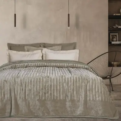 DAS HOME ΚΟΥΒΕΡΤΑ VELOUR ΥΠΕΡΔΙΠΛΗ 1350 ΣΠΑΓΓΙ