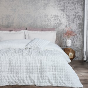 DAS HOME ΚΟΥΒΕΡΤΟΠΑΠΛΩΜΑ SHERPA ΜΟΝΟ 1176 WHITE