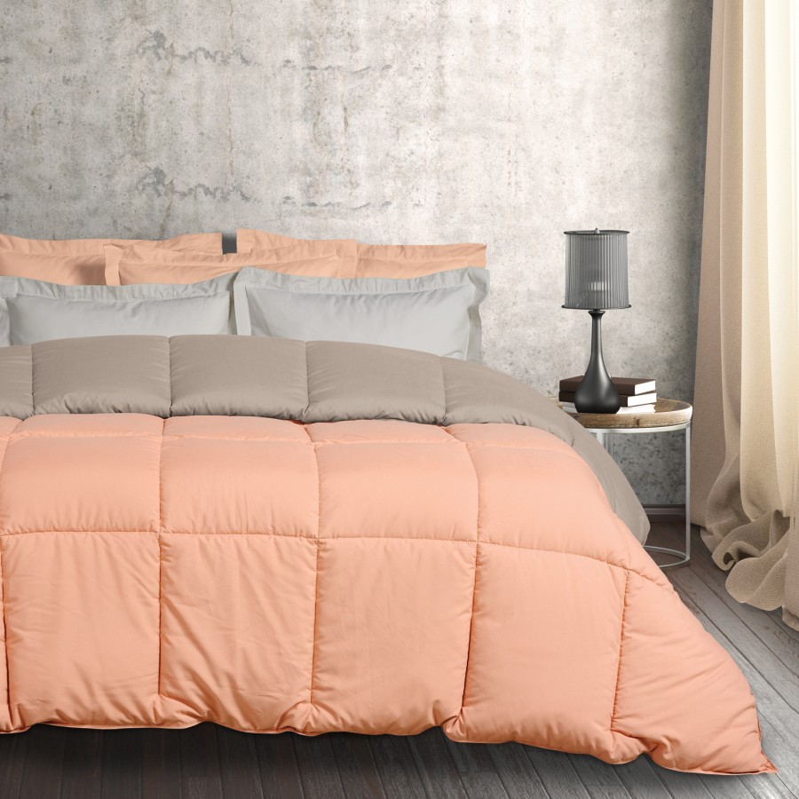 Das Home Πάπλωμα Μονό Happy 9641 Γκρι/Terracotta Das Home Πάπλωμα Μονό Happy 9641 Γκρι/Terracotta