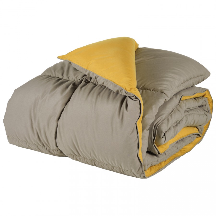 Das Home Πάπλωμα Μονό Happy 9643 Γκρι/Ώχρα