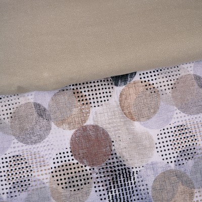 DAS HOME ΣΕΤ ΣΕΝΤΟΝΙΑ ΜΟΝΑ ΜΕ ΛΑΣΤΙΧΟ CASUAL 5426 BEIGE, BLACK, TAUPE