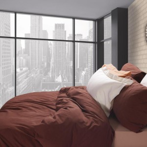 DAS HOME ΘΗΚΗ+ΣΕΝΤ+ΜΑΞ Υ/Δ ΣΧ9203 FLANNEL ΚΑΦΕ