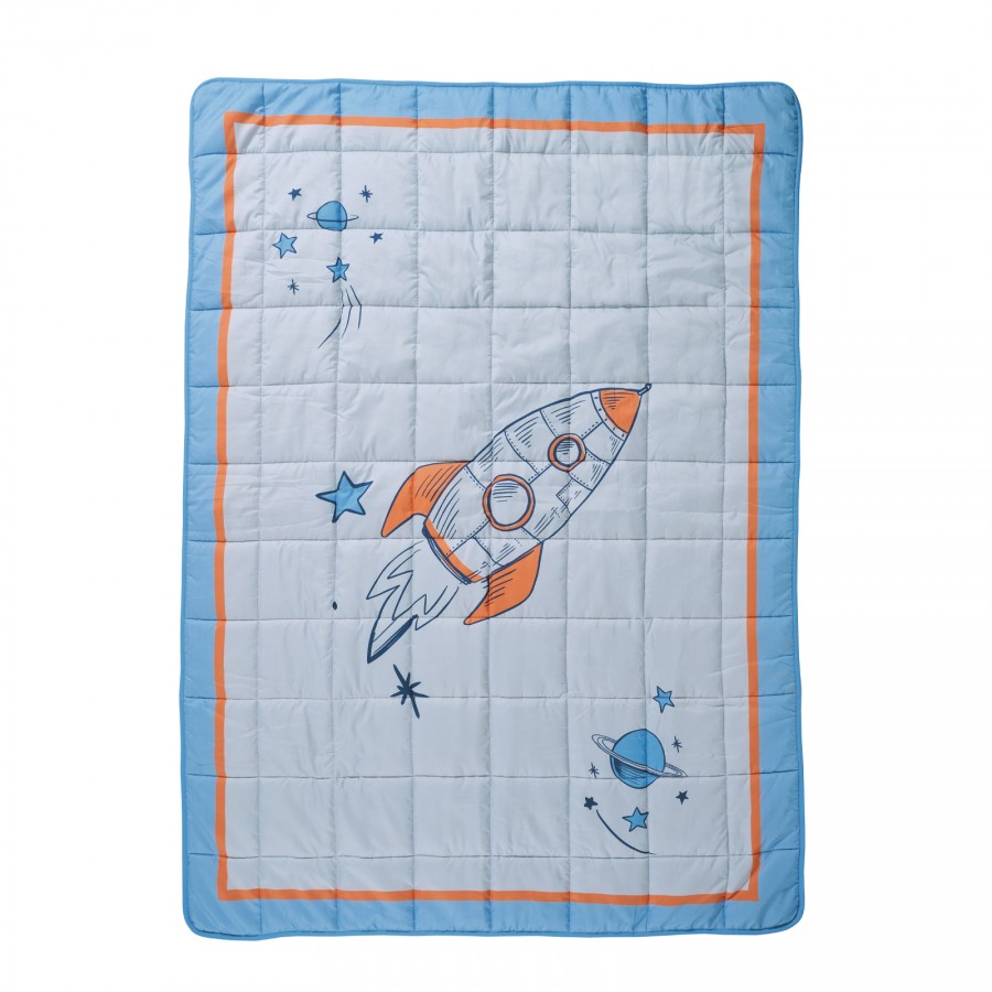 DAS KIDS ΠΑΠΛΩΜΑ ΜΟΝΟ 4912 BLUE, GREY, ORANGE