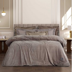 Κουβέρτα Fleece Υπέρδιπλη 3447 Μπεζ Greenwich Polo Club