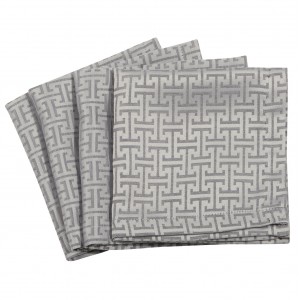 Σετ Πετσέτες Φαγητού 40Χ40 3005 Grey Greenwich Polo Club