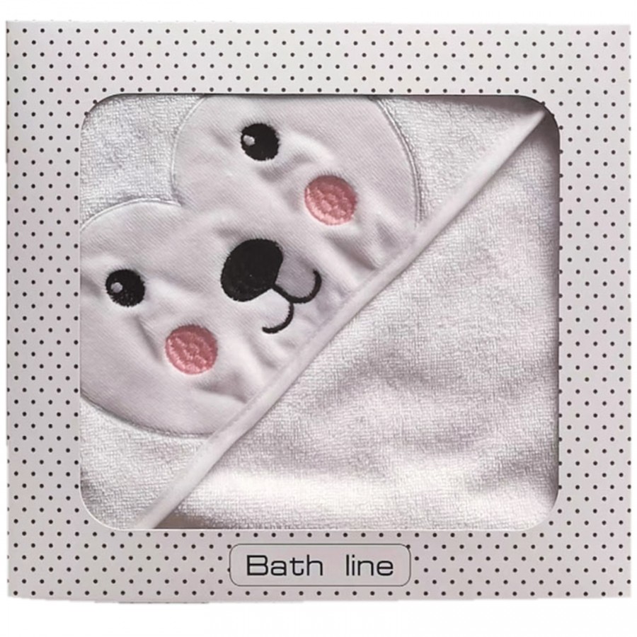 DAS BABY ΚΑΠΑ SMILE EMBROIDERY 4888 ΛΕΥΚΟ